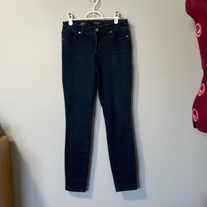 Nine West dark wash skinny cigarette leg jeans